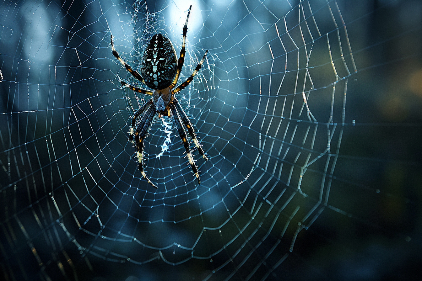 Comportements sociaux et solitaires des araignées